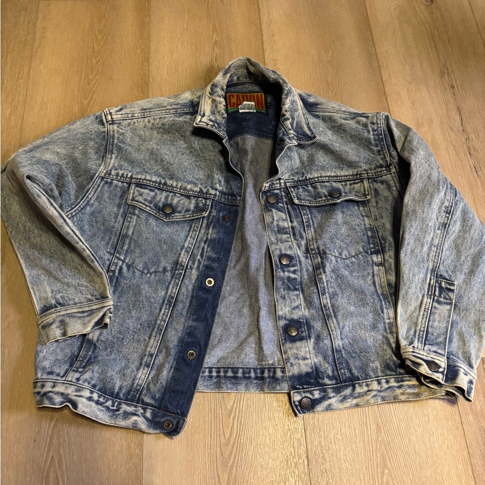 CALVIN KLEIN 1980 RETRO VINTAGE DENIM JACKET
